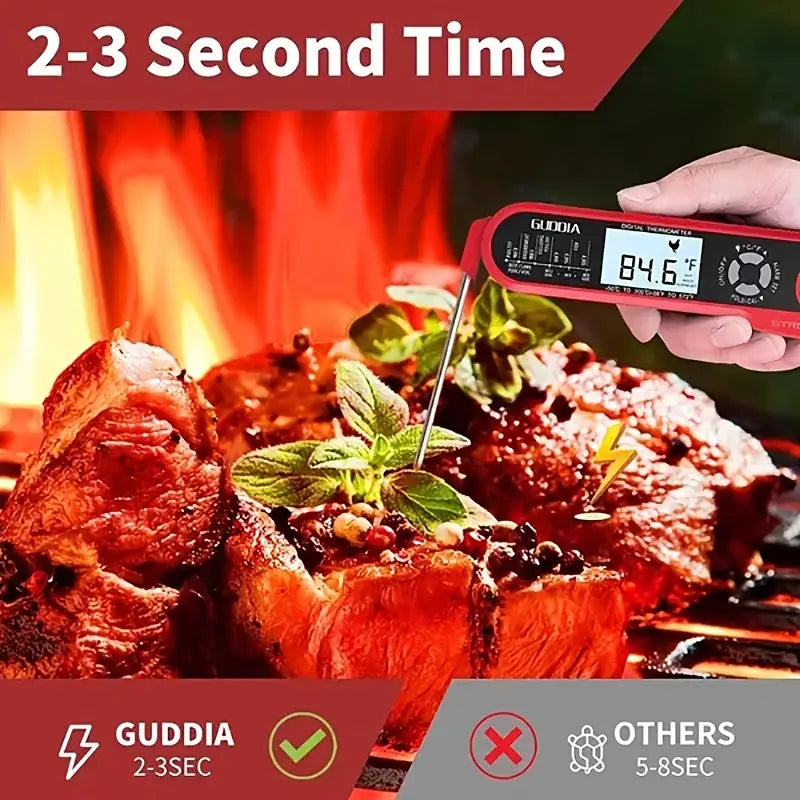 Dual Probe Digital Meat Thermometer with Backlight