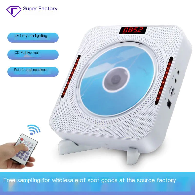 Kids' Educational English Learning CD Player with Bluetooth