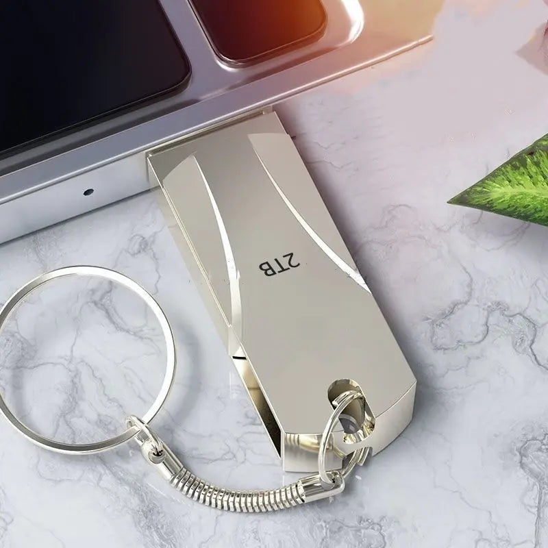 2TB Waterproof Metal USB 3.0 High-Speed Flash Drive
