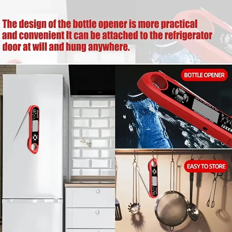 Dual Probe Digital Meat Thermometer with Backlight