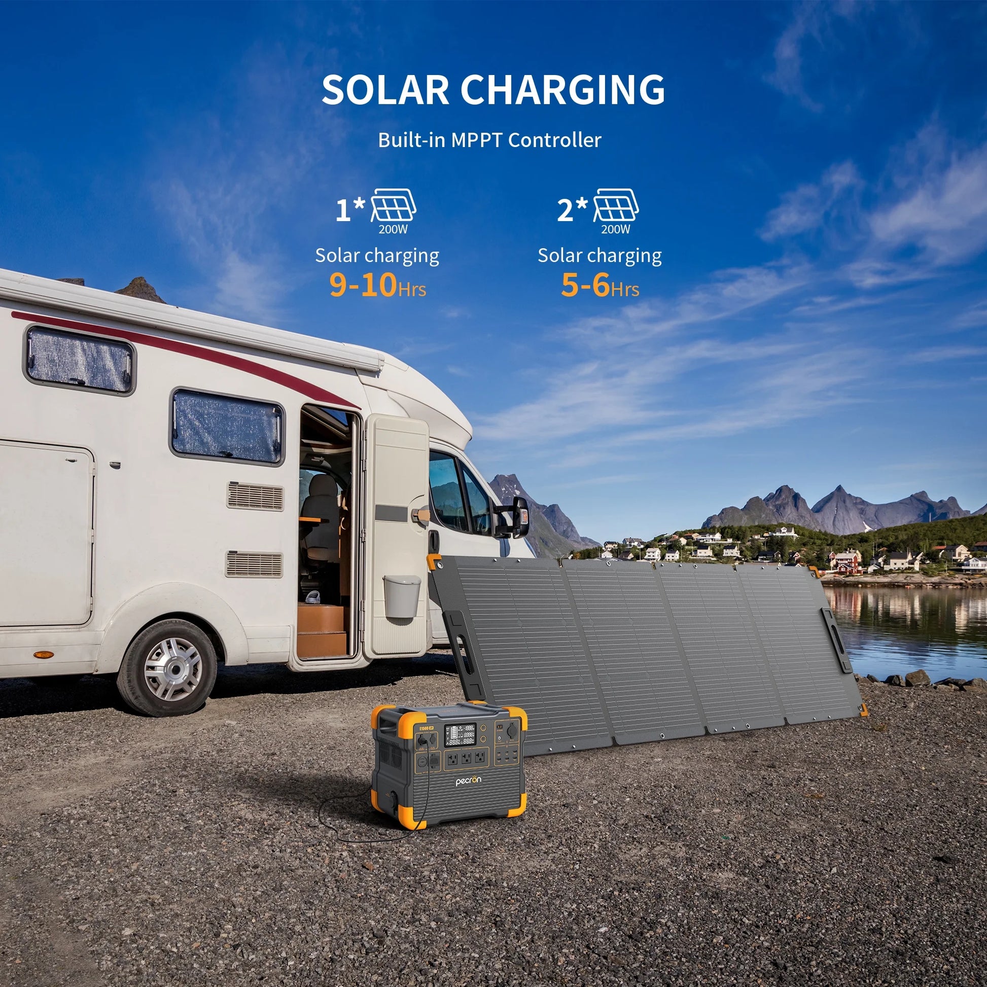E1500LFP Portable Power Station 1536Wh Capacity 2200W AC Outport Solar Generators Lifepo4 Battery UPS for Indoor Home Backup Emergency Outdoor Camping RV Trip