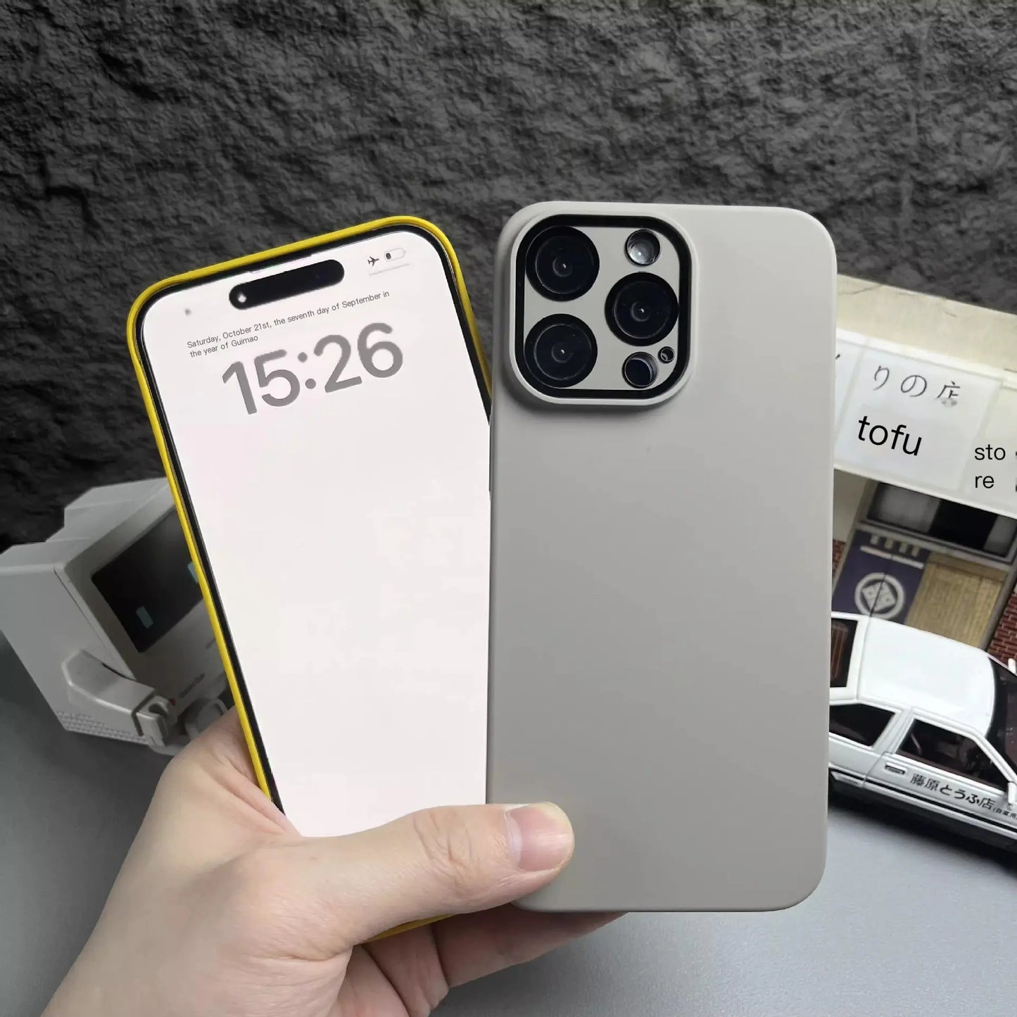 Ultra-Thin Matte Phone Case for iPhone 13/14/15 Pro Max