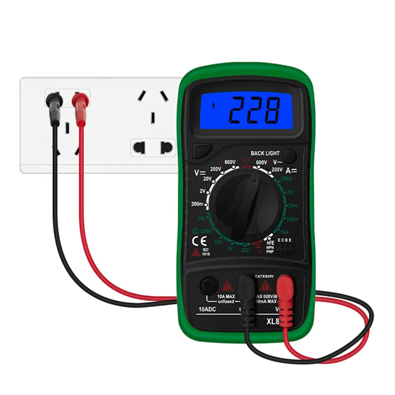 XL830L Green Protective Case for Digital Multimeter