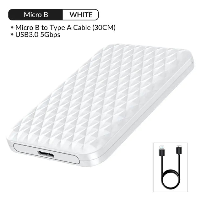 ORICO 2.5" External HDD Case USB 3.0 to SATA 5Gbps