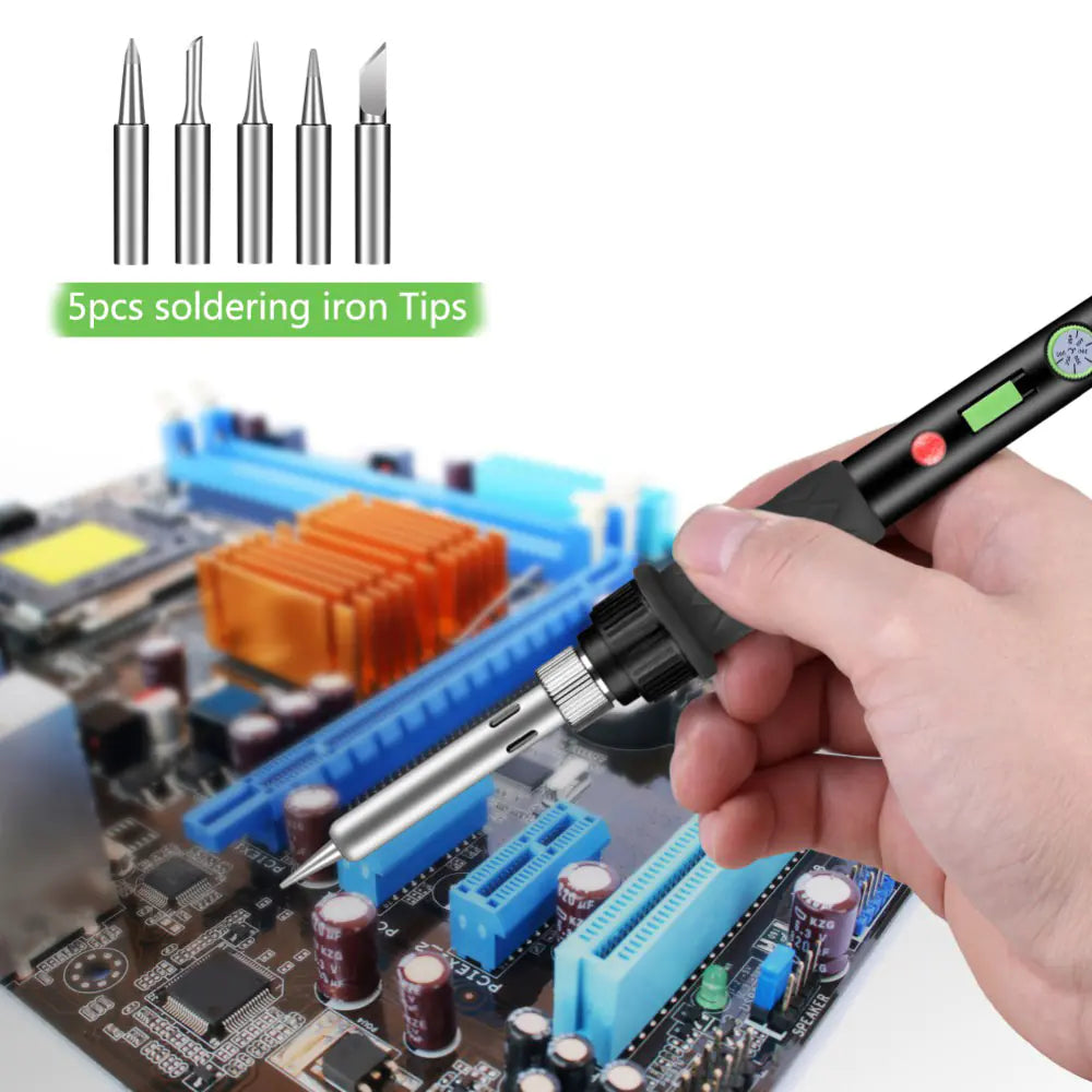 Soldering Iron Set with Engraving and Wood Burning Tools