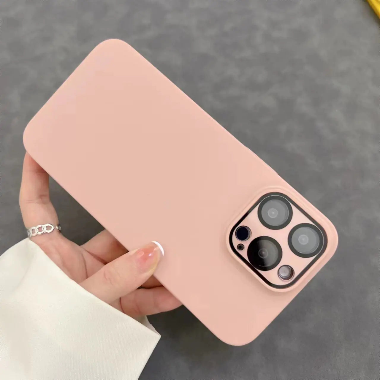 Ultra-Thin Matte Phone Case for iPhone 13/14/15 Pro Max