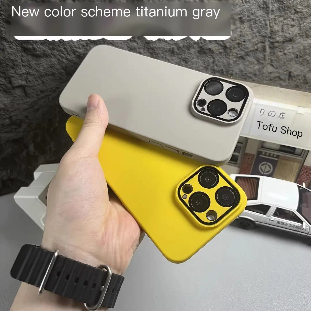 Ultra-Thin Matte Phone Case for iPhone 13/14/15 Pro Max