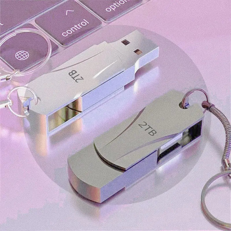 2TB Waterproof Metal USB 3.0 High-Speed Flash Drive