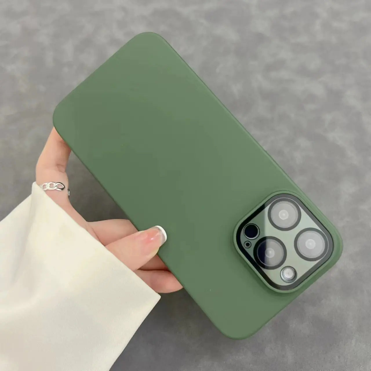 Ultra-Thin Matte Phone Case for iPhone 13/14/15 Pro Max