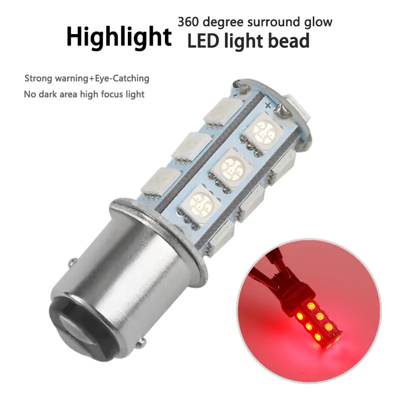 LED Turn Signal Lights for Cars and Motorcycles 1156 1157