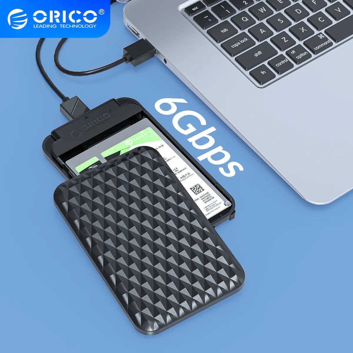 ORICO 2.5" External HDD Case USB 3.0 to SATA 5Gbps