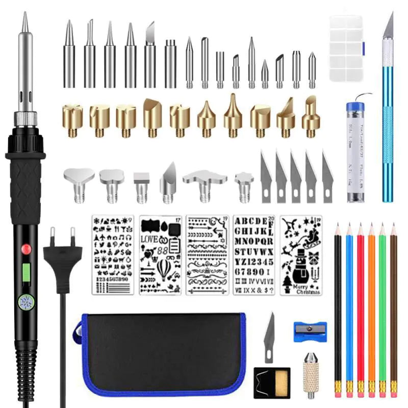 Soldering Iron Set with Engraving and Wood Burning Tools