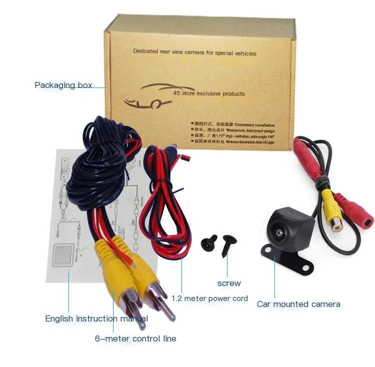 Non-light Night Vision Fisheye Camera for Cars