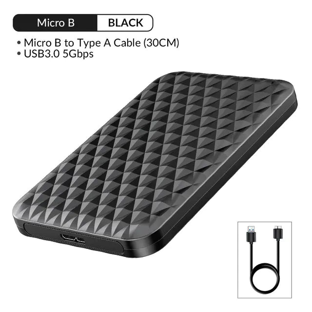 ORICO 2.5" External HDD Case USB 3.0 to SATA 5Gbps