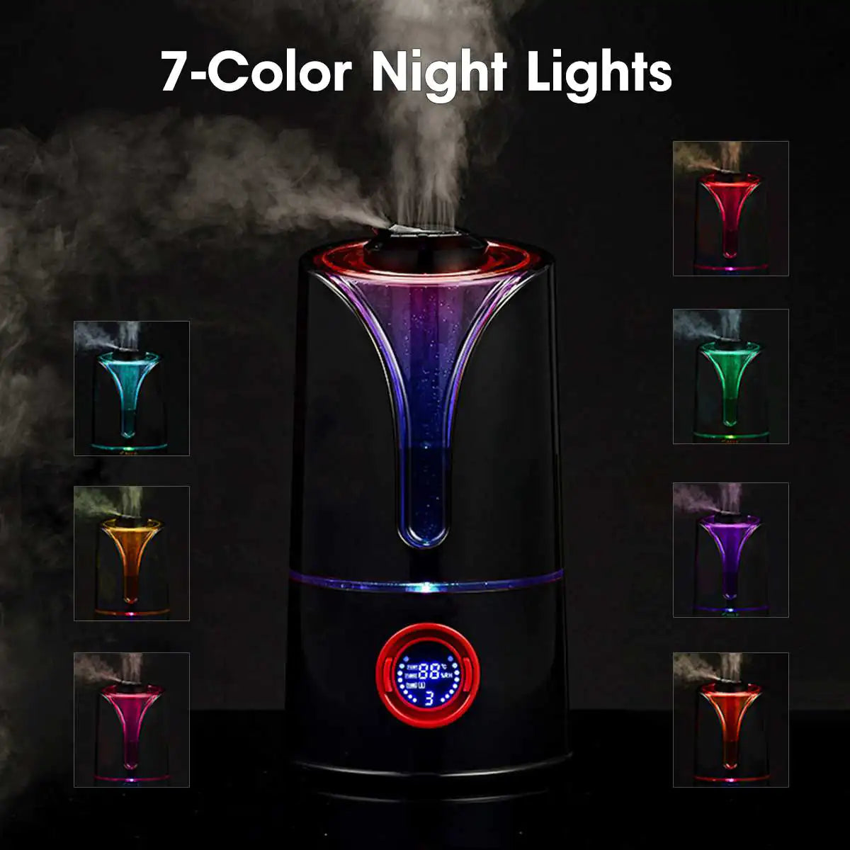 3.5L Smart Ultrasonic Humidifier with Timed Dual Spray