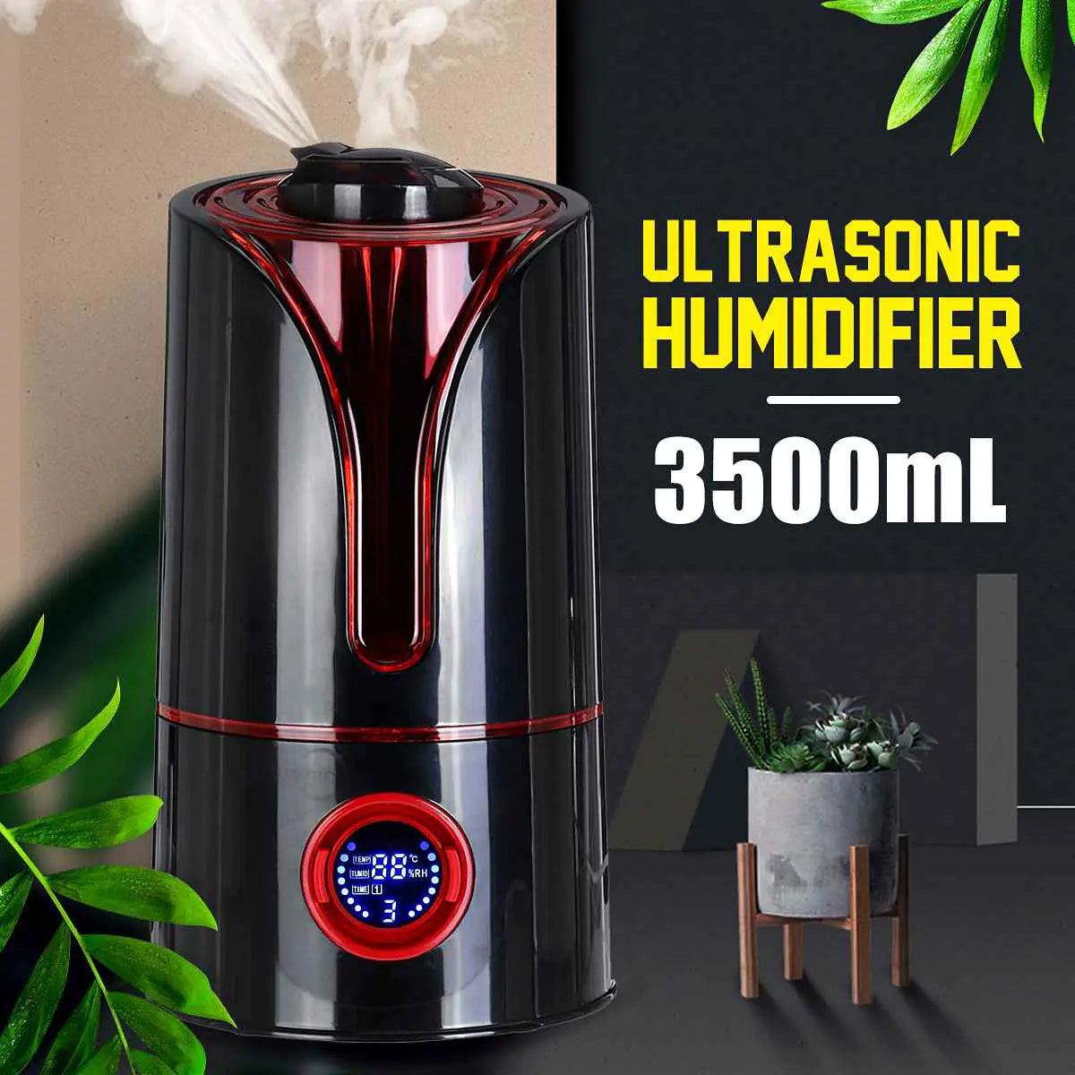3.5L Smart Ultrasonic Humidifier with Timed Dual Spray