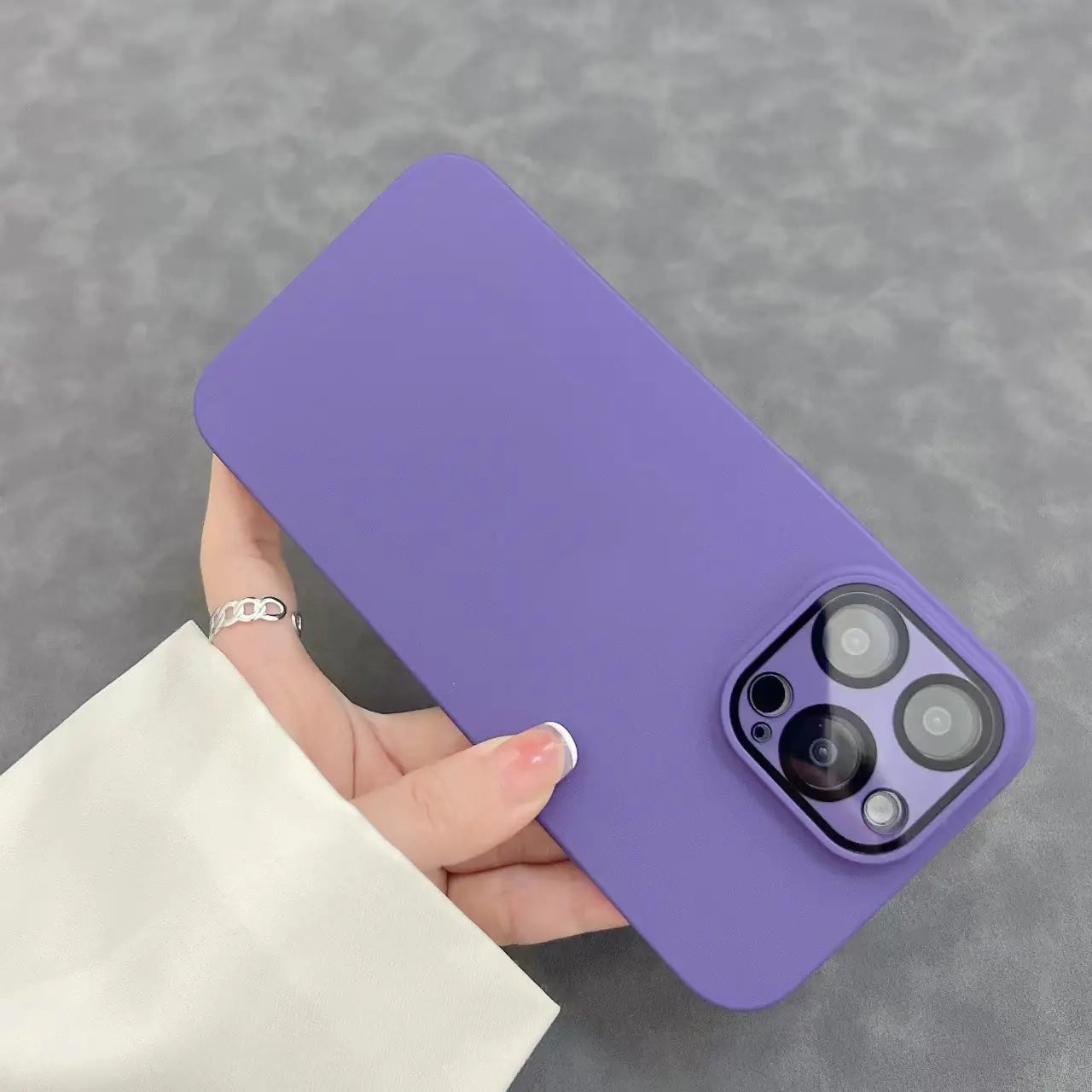 Ultra-Thin Matte Phone Case for iPhone 13/14/15 Pro Max